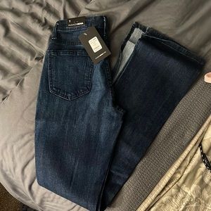 White liar flare jean size 1